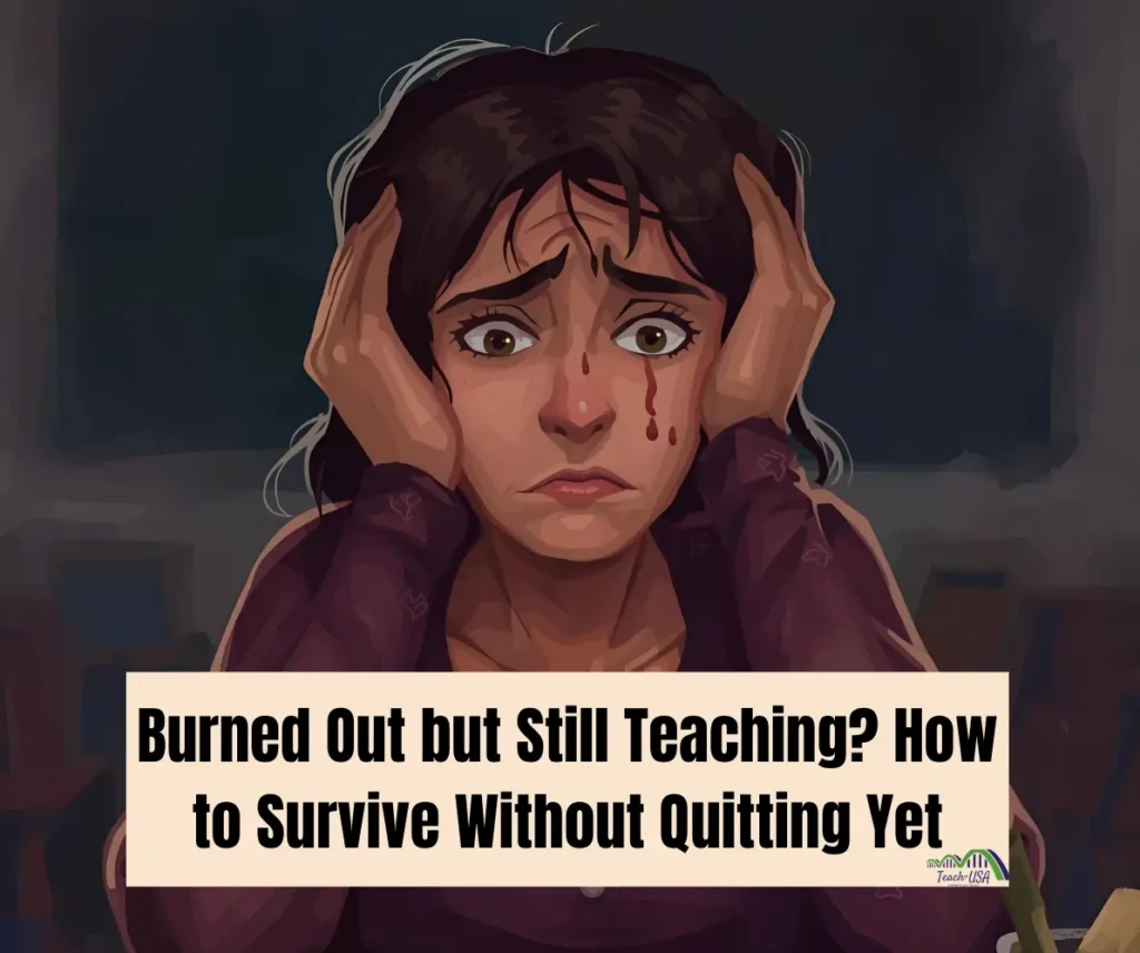 Burned out but still teaching?