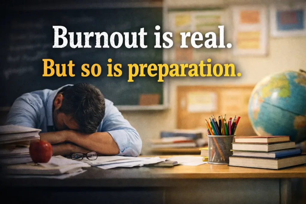 Burnout is real.
