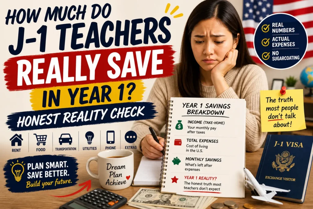 How Much Do J-1 Teachers Really Save in Year 1?